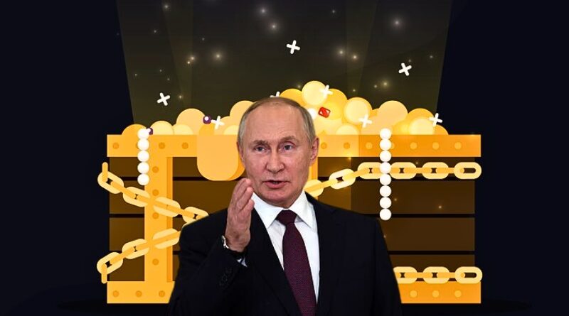 El líder ruso cuestiona la responsabilidad de EE.UU. y Europa al bloquear reservas, subrayando la vulnerabilidad del sistema económico internacional.