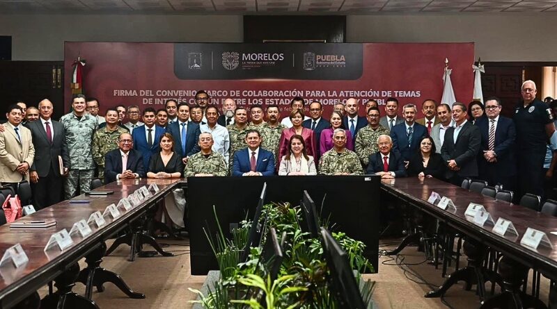 Ambos estados trabajarán en conjunto para mejorar la seguridad, fortalecer políticas públicas y elevar la calidad de vida de la población en la región.