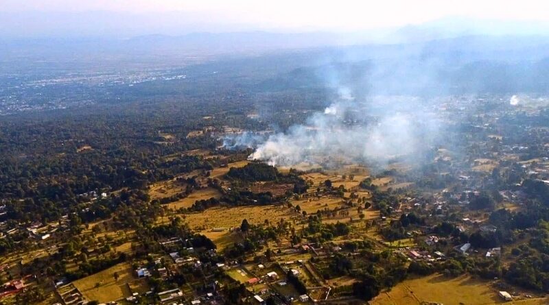 Brigadas y autoridades trabajan sin descanso para controlar incendios en Tepoztlán, Huitzilac y Tlalnepantla; piden colaboración ciudadana