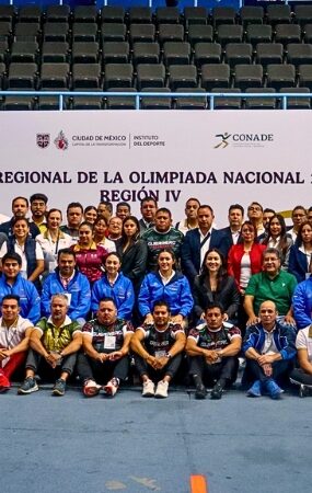 Cerca de 40 atletas de Morelos compitieron en combate y formas en el gimnasio Juan de la Barrera en busca de su pase a la Olimpiada Nacional.