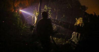 Ráfagas nocturnas intensificaron el incendio forestal en Santo Domingo, Tepoztlán; autoridades despliegan brigadas para proteger a la población y contener el fuego