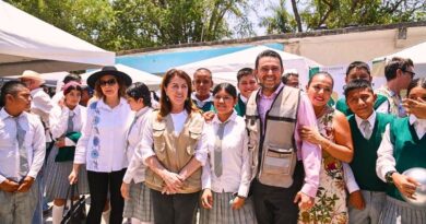 Margarita González Saravia encabeza jornada de atención ciudadana con servicios médicos, sociales y culturales para comunidades de Morelos.