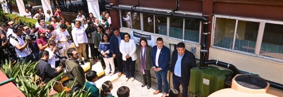 La secundaria de Jumiltepec se suma al programa ambiental que impulsa el ahorro de agua; también anuncian Universidad Intercultural en Ocuituco
