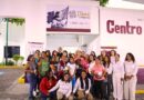 Claudia Sheinbaum y Margarita González Saravia inauguran en Temixco un espacio pionero de apoyo jurídico y psicológico para las mujeres en situación de violencia.